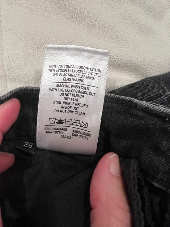 Hudson Natalie Midrise Super Skinny Ankle | Size 28 | Black Denim | Like New - Picture 13 of 15